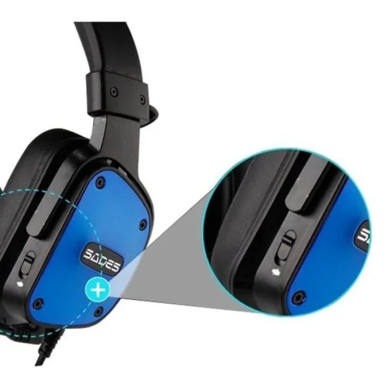 Sades Dpower Gaming Headset SA-722 - Black